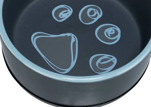 Trixie Miska ceramiczna z gumową podstawą dla psa poj. 0.75l MIX kolorów nr kat. 24778
