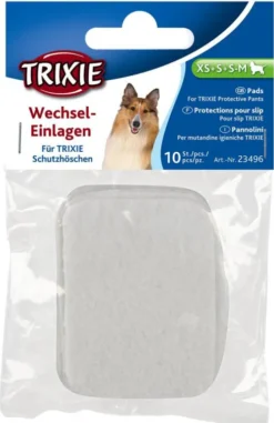 Trixie Wkładki do majtek na cieczkę dla psa rozm. XS-S-M op. 10szt. nr kat. 23496