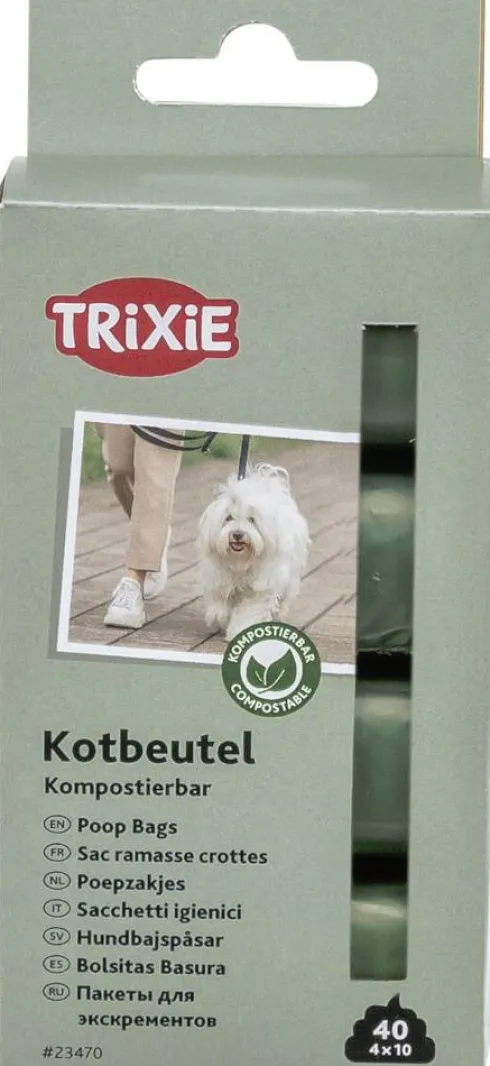 Trixie Woreczki biodegradowalne na ekskrementy dla psa op. 4x10szt. nr kat. 23470