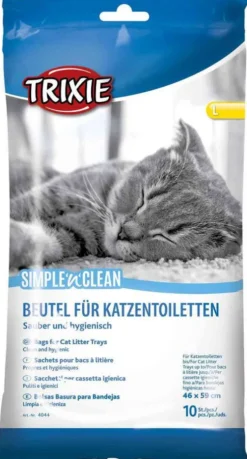 Trixie Worki foliowe do kuwety dla kota rozm. L op. 10szt. nr kat. 4044