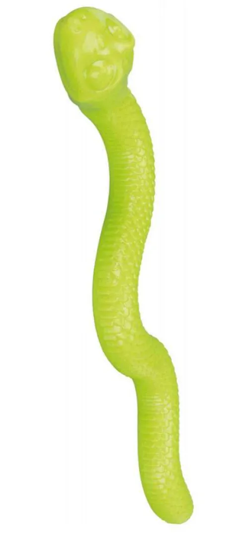 Trixie Zabawka na przysmaki wyprostowany wąż Snack Snake dla psa kolor zielony nr kat. 34949 WYPRZEDAŻ
