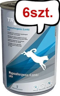 Trovet Hypoallergenic Lamb LRD Mokra Karma dla psa op. 400g Pakiet 6szt.