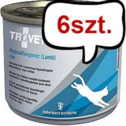 Trovet Hypoallergenic Lamb LRD Mokra Karma dla kota op. 200g Pakiet 6szt.