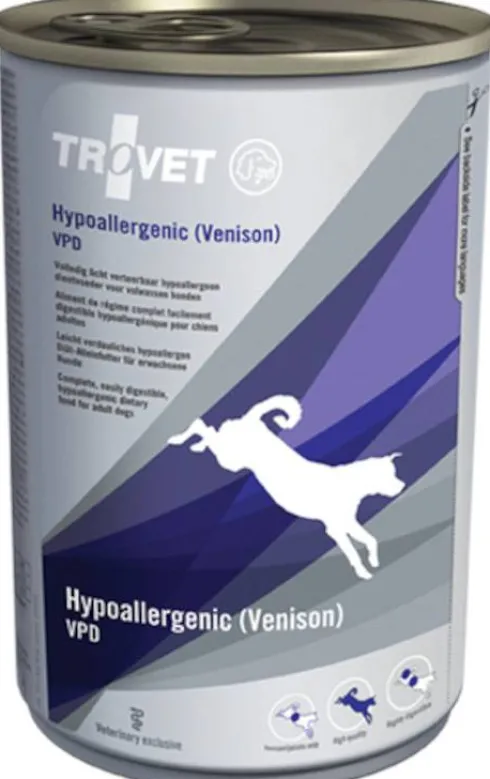 Trovet Hypoallergenic Venison VPD Mokra Karma dla psa op. 400g