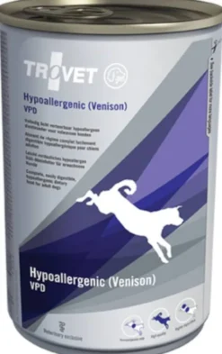 Trovet Hypoallergenic Venison VPD Mokra Karma dla psa op. 400g Pakiet 6szt.