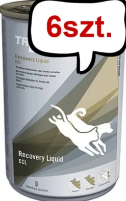 Trovet Recovery Liquid CCL Mokra Karma dla psa i kota op. 400g Pakiet 6sz.
