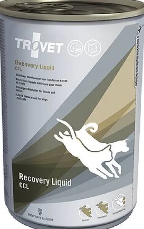 Trovet Recovery Liquid CCL Mokra Karma dla psa i kota op. 400g Pakiet 6sz.