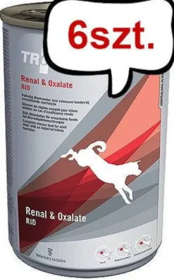 Trovet Renal&Oxalate RID Mokra Karma dla psa op. 400g Pakiet 6szt.
