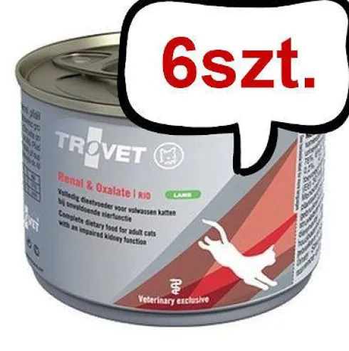 Trovet Renal&Oxelate RID Mokra Karma dla kota op. 200g Pakiet 6szt.