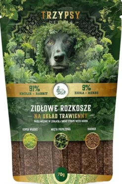 Trzypsy Deluxe Ziołowe Rozkosze Na Układ Trawienny Przysmaki dla psa op. 70g