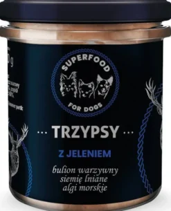 Trzypsy Deluxe z Jeleniem Karma Mokra dla psa op. 300g