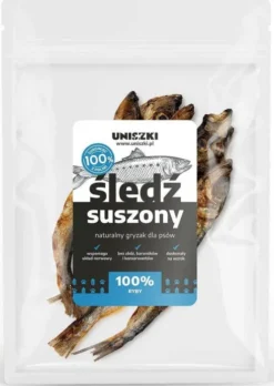 Uniszki Przysmak Śledź suszony dla psa op. 50g
