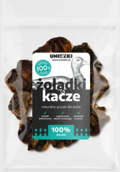 Uniszki Przysmak Żołądki Kacze dla psa op. 150g