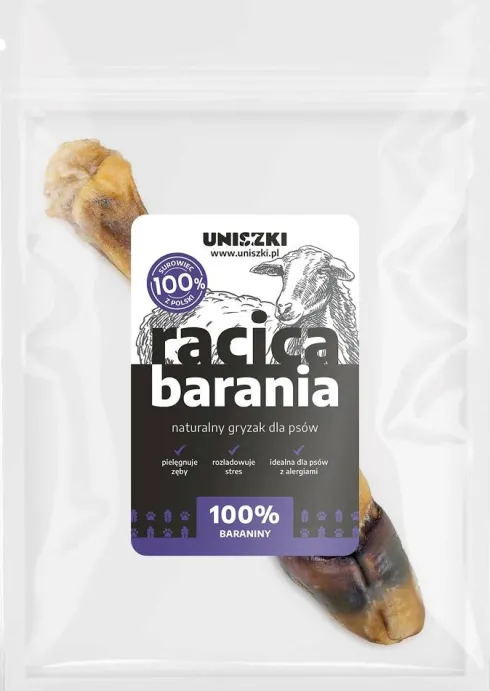 Uniszki Przysmak Racica barania dla psa op. 1szt.