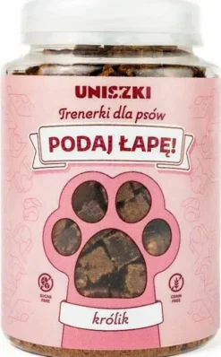 Uniszki Trenerki Podaj łapę! Królik Przysmaki dla psa op. 210g