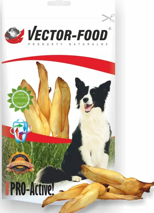 Vector-Food Ucho królicze białe dla psa op. 20szt.