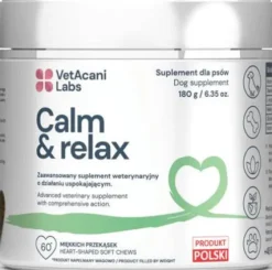 VetAcani Labs Calm&relax Suplement diety dla psów op. 180g