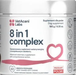 VetAcani Labs 8in1 Complex Suplement diety dla psów op. 180g