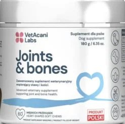 VetAcani Labs Joints&bones Suplement diety dla psów op. 180g