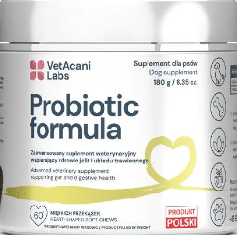 VetAcani Labs Probiotic formula Suplement diety dla psów op. 180g