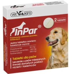 Vet-Agro InPar Tabletki na robaki i pasożyty op. 2szt.