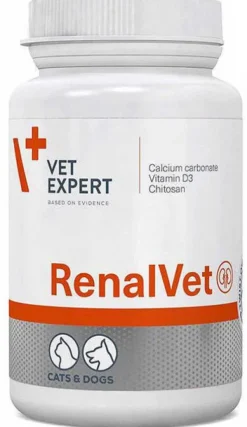 VetExpert Preparat na nerki RenalVet dla psa i kota op. 60 kapsułek