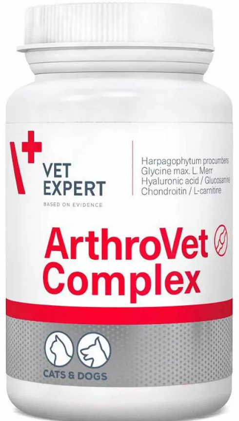 VetExpert Preparat na stawy ArthroVet COMPLEX dla psa i kota op. 90 tabletek