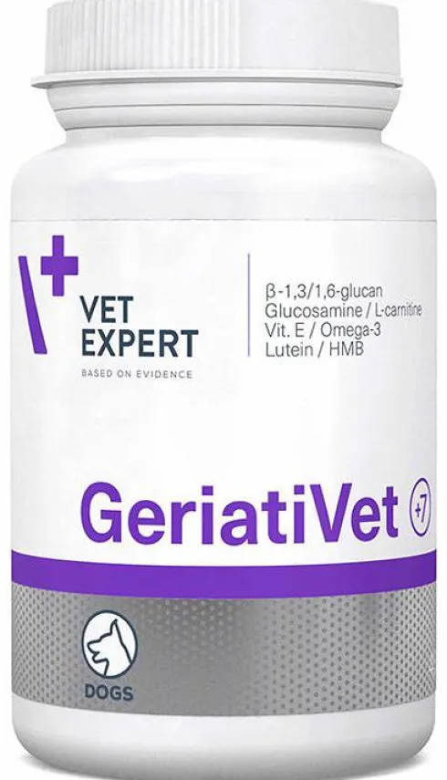 VetExpert Preparat wzmacniający GeriatiVet Dog (7+) 350mg dla psa op. 45 tabletek