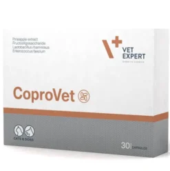 VetExpert Preparat zniechęcający do zjadania odchodów CoproVet dla psa i kota op. 30 tabletek