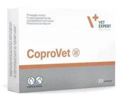 VetExpert Preparat zniechęcający do zjadania odchodów CoproVet dla psa i kota op. 30 tabletek