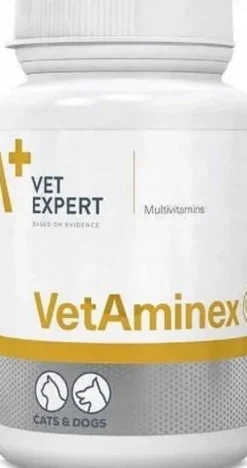 VetExpert VetAminex Preparat witaminowo mineralny dla psów i kotów op. 60 kapsułek