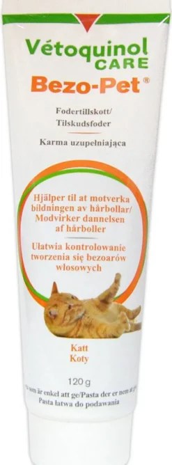 Vetoquinol Bezo-Pet Pasta odkłaczająca dla kota op. 120g