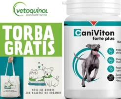 Vetoquinol Caniviton Preparat na stawy Forte Plus dla psa op. 90 tabletek