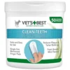 Vets Best Czyściki do zębów Clean Teeth dla psa i kota op. 50szt.