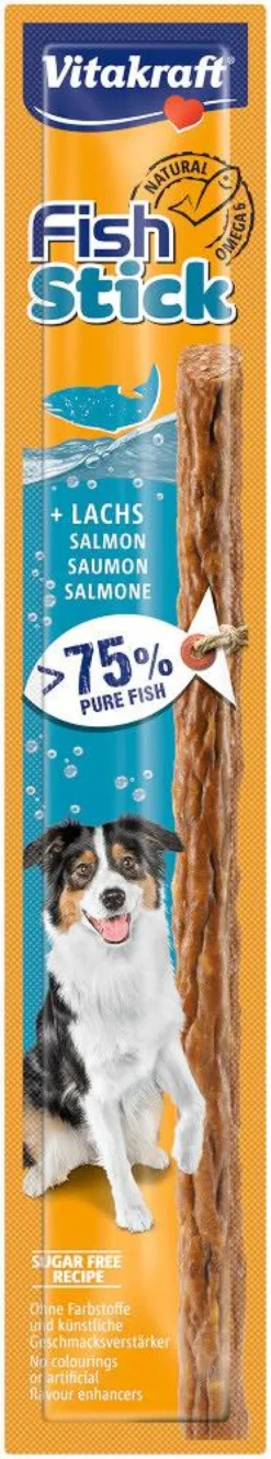 Vitakraft Kabanos Fish Stick z łososiem dla psa op. 1szt.
