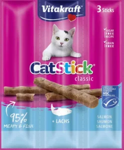 Vitakraft Kabanosy Cat Stick Mini łosoś dla kota op. 3szt.