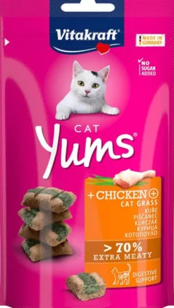 Vitakraft Przysmak Cat Yums z kurczakiem dla kota op. 40g nr kat. 58897 WYPRZEDAŻ