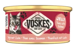 Voskes Original Jelly Tuna with Salmon Mokra Karma dla kota op. 85g Pakiet 24szt.