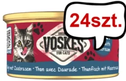 Voskes Original Jelly Tuna with Seabream Mokra Karma dla kota op. 85g Pakiet 24szt.