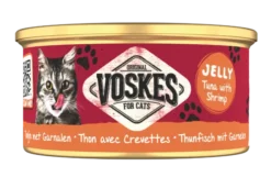 Voskes Original Jelly Tuna with Shrimp (Tuńczyk z krewetkami) Mokra Karma dla kota op. 85g