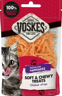 Voskes Przysmak Chicken Strips dla kota op. 60g WYP