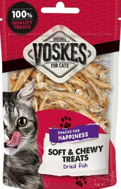 Voskes Przysmak Dried Fish dla kota op. 60g WYPRZEDAŻ