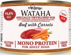 Wataha Mono Adult Beef&Carrots Mokra Karma dla psa op. 185g