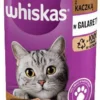 Whiskas Adult Kaczka w galaretce Mokra Karma dla kota op. 400g