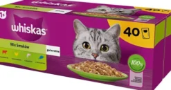 Whiskas Adult Mix Smaków w galaretce Mokra Karma dla kota op. 40x85g