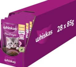 Whiskas Junior Mokra Karma z kurczakiem w galaretce dla kociąt op. 28x85g