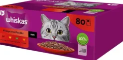 Whiskas Klasyczne Posiłki w sosie Mokra Karma dla kota op. 80x85g
