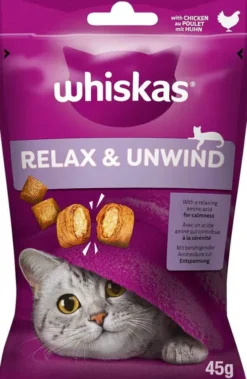 Whiskas Przysmak Relax&Unwind Relaks i Odprężenie dla kota op. 45g