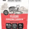 Wiejska Zagroda Adult Fileciki Jagnięcina z łososiem Mokra Karma dla psa op. 280g