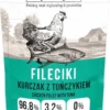 Wiejska Zagroda Fileciki Kurczak z tuńczykiem Mokra Karma dla kota op. 85g
